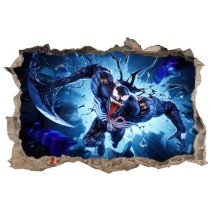 Vinilos agujero 3d venom videojuego fortnite