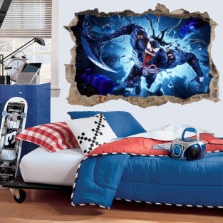 Vinilos agujero 3d venom videojuego fortnite Vinilos agujero 3d venom videojuego fortnite