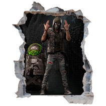 Vinilos y pegatinas agujero 3d wrench watch dogs 2