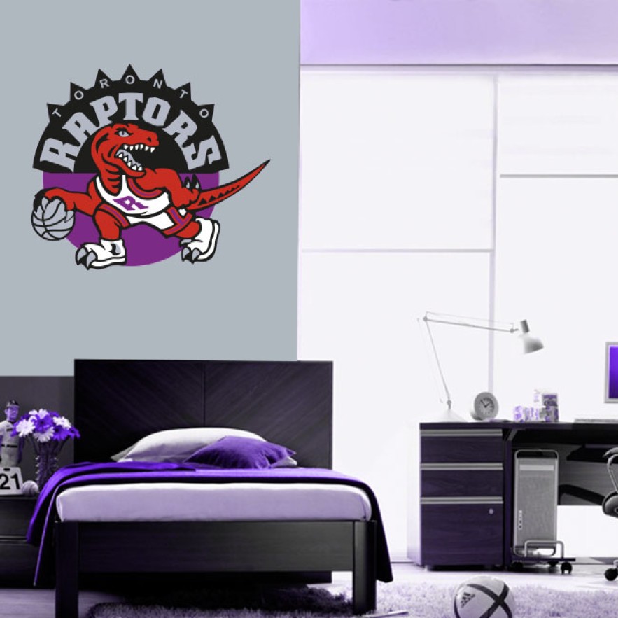 Vinilos decorativos nba escudo toronto raptors