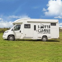 Vinilos decorativos para caravanas frase en inglés
