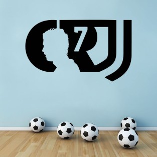 Vinilos y pegatinas fútbol logo cristiano ronaldo Vinilos y pegatinas fútbol logo cristiano ronaldo