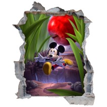 Vinilo decorativo infantil 3d castle of illusion