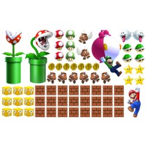 Vinilos y pegatinas infantiles o juveniles mario bros
