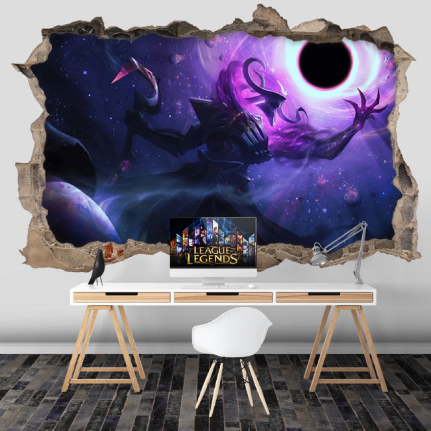 Vinilos decorativos 3d league of legends