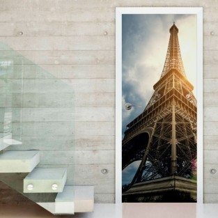 Vinilos puertas torre eiffel parís Vinilos puertas torre eiffel parís