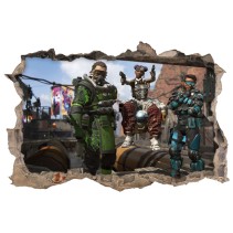 Vinilos y pegatinas agujeros 3d apex legends