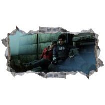 Vinilo decorativo 3d videojuego resident evil