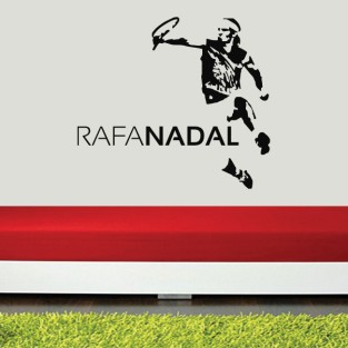 Vinilos y pegatinas tenis rafa nadal