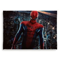 Alfombra impresa de spider man (medidas 70 x 50 cm)