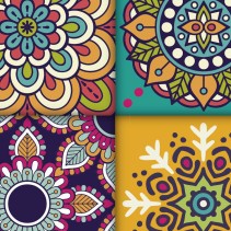 Azulejos mandala (24 unidades)