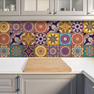 Azulejos mandala (24 unidades)