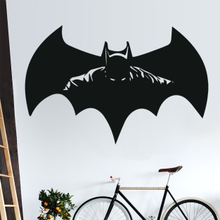 Vinilos decorativos batman logo silueta Vinilos decorativos batman logo silueta