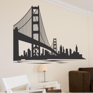 Vinilos decorativos golden gate Vinilos decorativos golden gate