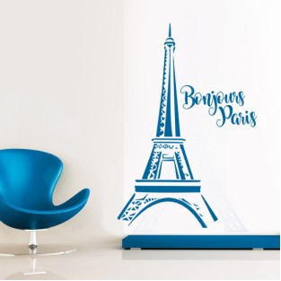 Vinilos decorativos bonjour paris Vinilos decorativos bonjour paris