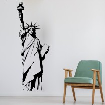Vinilos decorativos estatua de la libertad