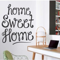 Vinilos de frases home sweet home