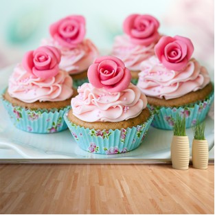 Fotomural Cupcakes Fotomural Cupcakes