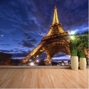 Fotomural Torre Eiffel Noche Fotomural Torre Eiffel Noche