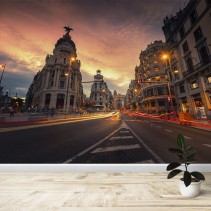 Fotomural Gran Vía Madrid