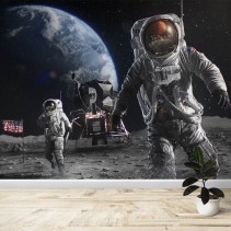 Fotomural Astronauta Luna