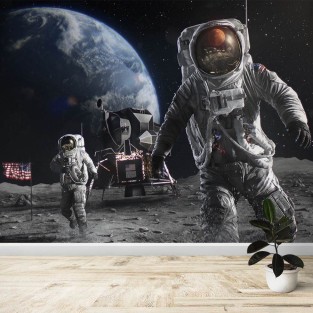 Fotomural Astronauta Luna