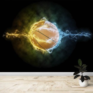 Fotomural Balón de Baloncesto