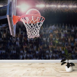 Fotomural Aro de Baloncesto Fotomural Aro de Baloncesto