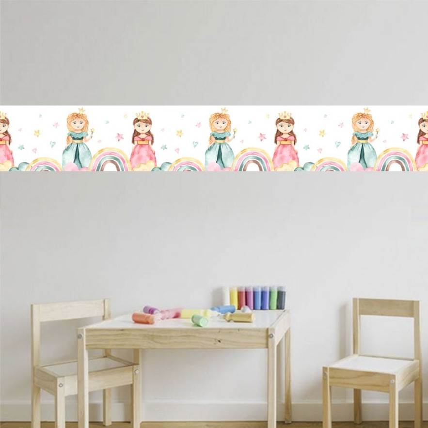 Cenefa Infantil Princesas