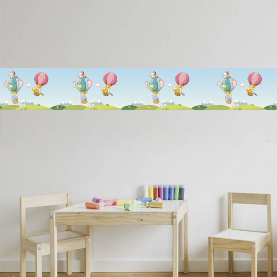Cenefa Infantil  Globos