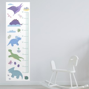 Medidor Infantil Dinosaurios (Medida: 44 x 144 cm)