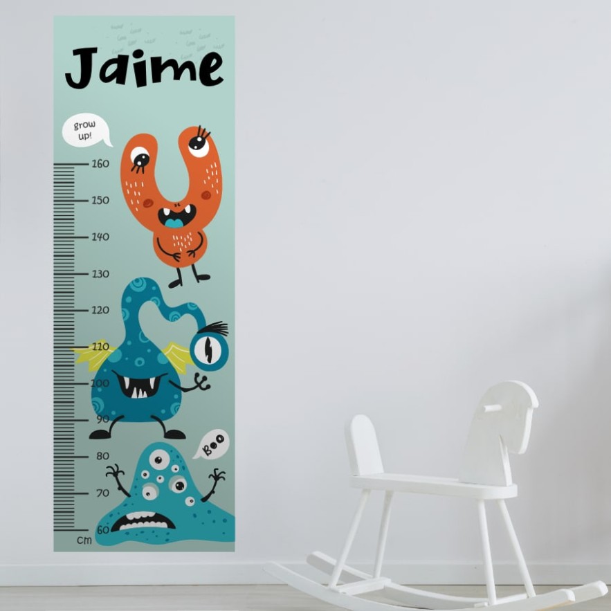 Medidor Infantil Monstruo (Medida: 49 x 145 cm)
