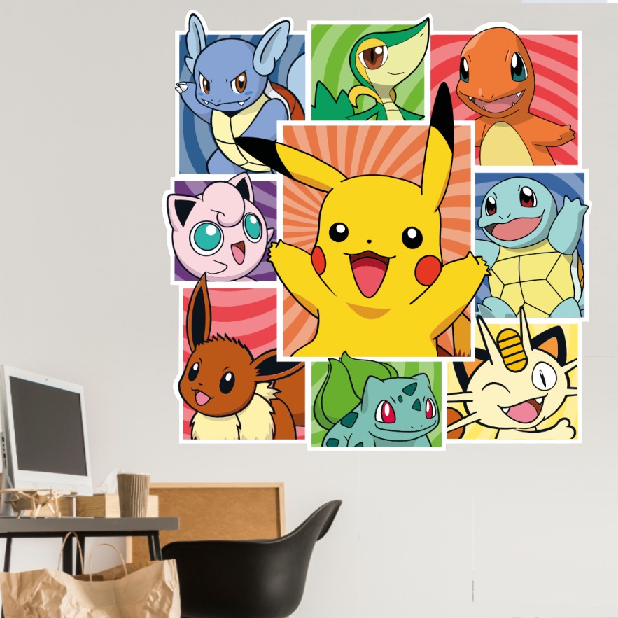 Vinilos decorativos pokémon