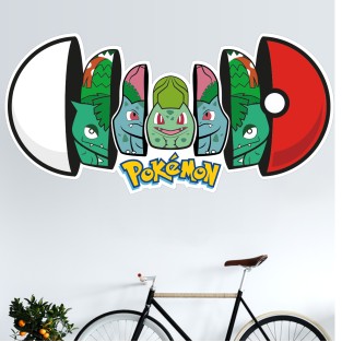 Vinilos decorativos bulbasaur