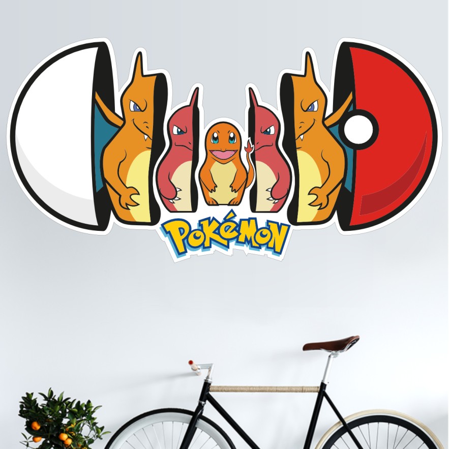 Vinilos decorativos charmander