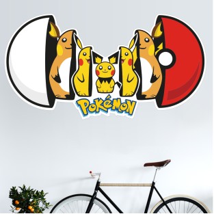 Vinilos decorativos pikachu pokémon Vinilos decorativos pikachu pokémon