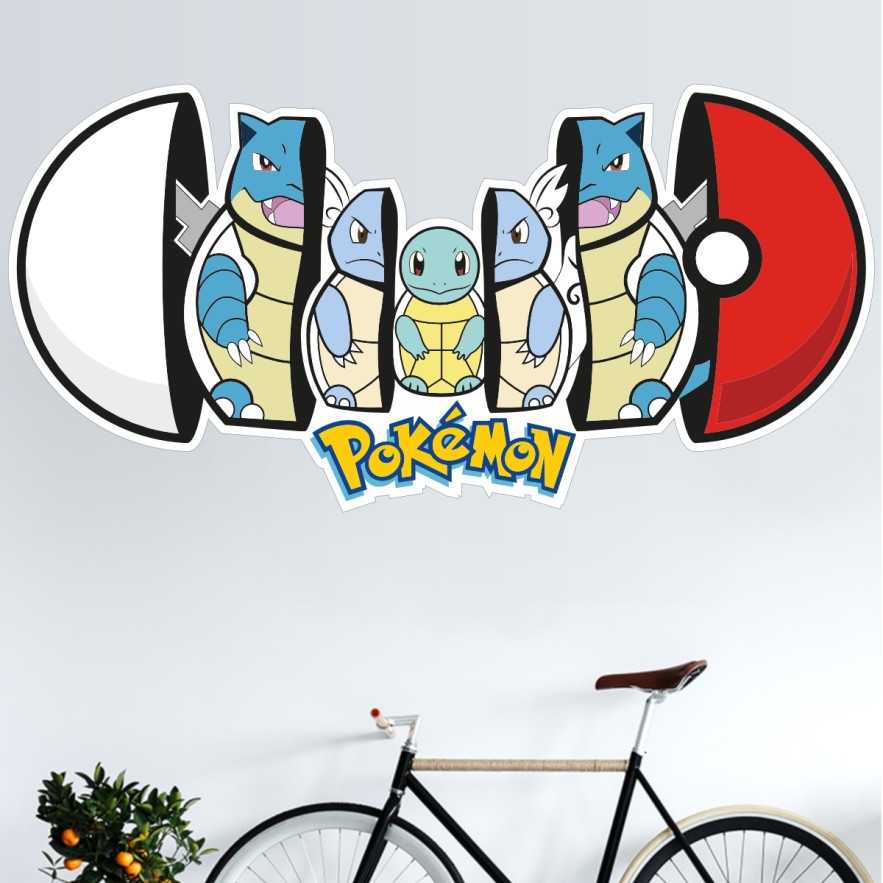 Vinilos decorativos squirtle