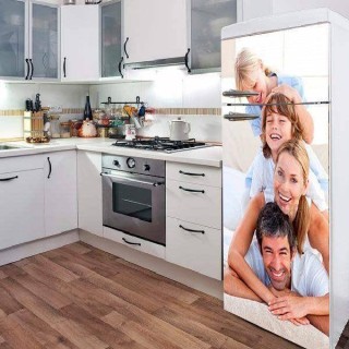 Vinilo para nevera imagen personalizada