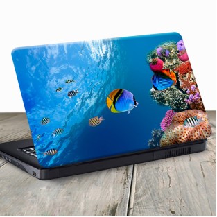 Vinilo para portátil peces