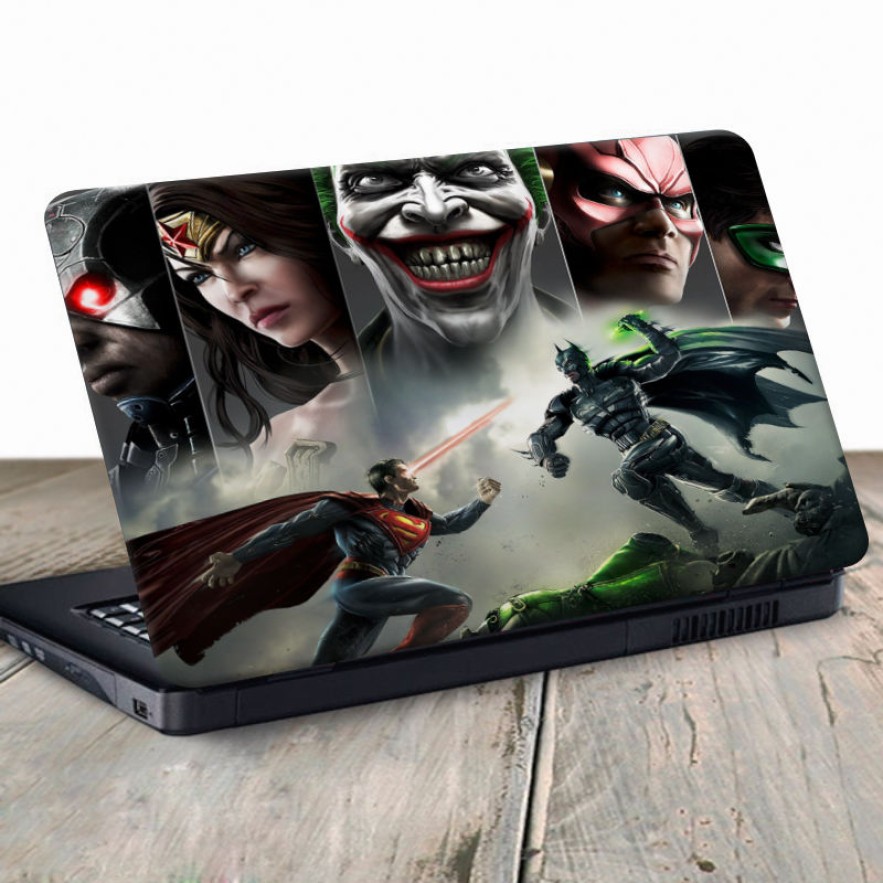 Vinilo para portátil Batman vs Superman