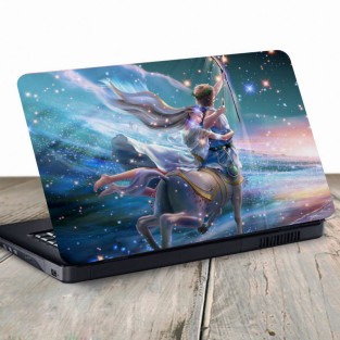 Vinilo para portátil signo zodiaco sagitario