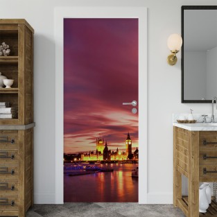 Vinilo para puerta londres Vinilo para puerta londres