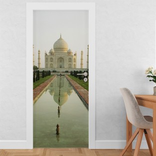 Vinilo para puerta taj mahal Vinilo para puerta taj mahal