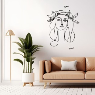 Vilinos adhesivos decorativos boceto de mujer picasso Vilinos adhesivos decorativos boceto de mujer picasso