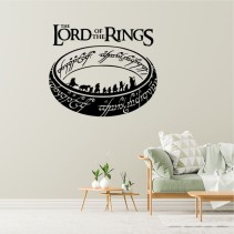 Vinilos adhesivos decorativos del anillo señor de los anillos