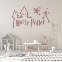Vinilos adhesivos decorativos del castillo de harry potter