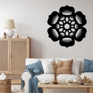 Vinilos adhesivos decorativos flores mandalas Vinilos adhesivos decorativos flores mandalas