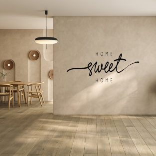 Vinilos adhesivos y pegatinas frase home sweet home Vinilos adhesivos y pegatinas frase home sweet home