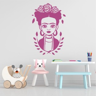 Vinilos adhesivos decorativos de frida kahlo dibujo animado Vinilos adhesivos decorativos de frida kahlo dibujo animado