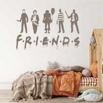 Vinilos adhesivos decorativos halloween fusión friends